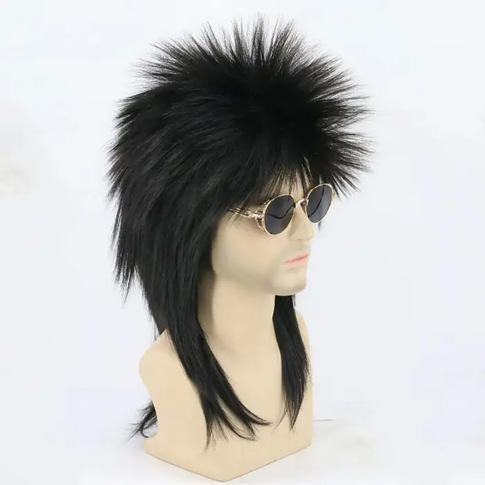 Perruque de cheveux synthétiques pour adultes