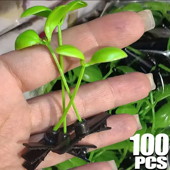 Pinces à cheveux mignonnes en forme de pousses de haricots