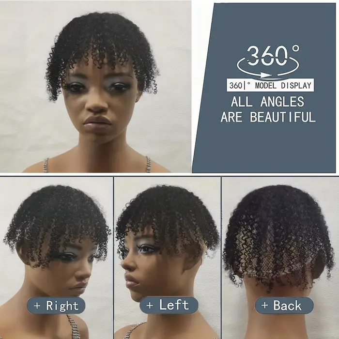Pince à cheveux avec frange-Topper