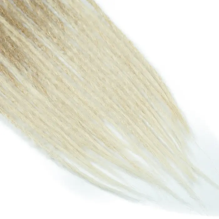 Extensions de dreadlock synthétiques à Double extrémité de 24 pouces