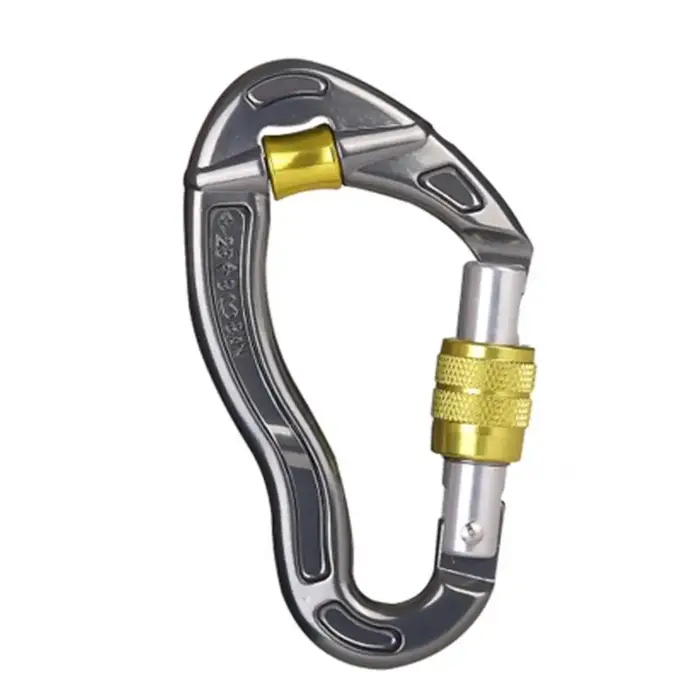 Clip d'escalade indéformable