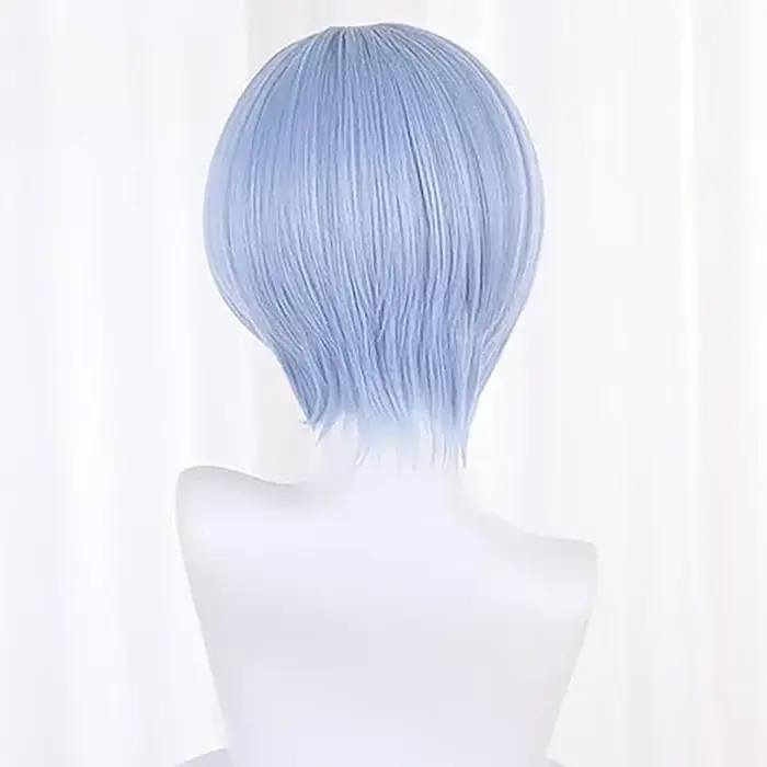 Perruque de Cosplay Anime Rei Ayanami Rei