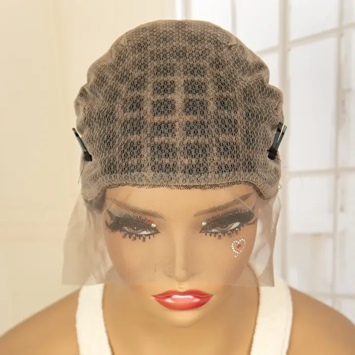 Bonnet de perruque tressé pour tresses au crochet