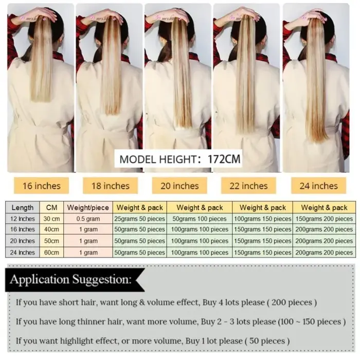 MRS HAIR-Microrings pour extensions de cheveux
