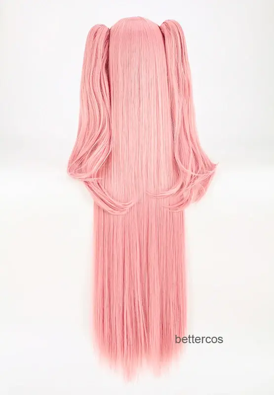 Owari no Seraph Of The End Krul Tepes Cosplay perruques 100CM longue pince droite queue de cheval résistant à la