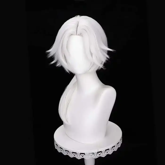Perruque de Cosplay Anime The Freak Circus Pierrot pour hommes et femmes