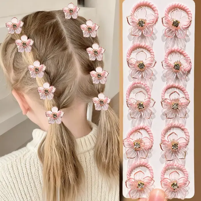 Bandes de cheveux élastiques pour filles