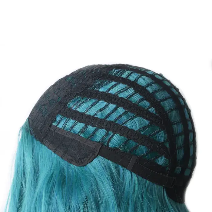 Perruques de Costume longues de cheveux synthétiques pour femmes perruque colorée