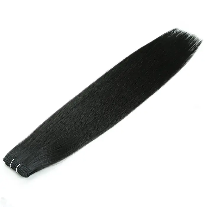Extensions de cheveux synthétiques ombrées lisses de 26 pouces, 150 g, pour salon, extensions de che