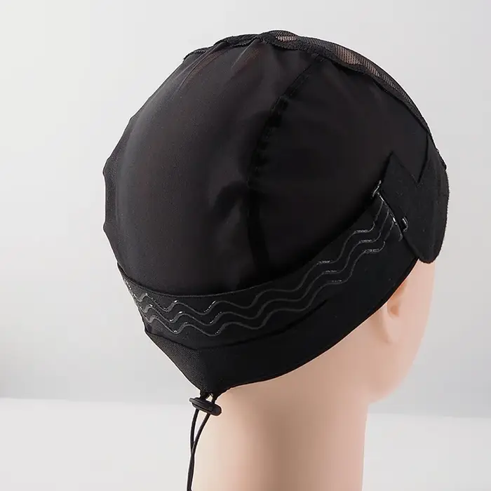 2025 nouveaux capuchons de perruque de partie de style V avec des crochets élastiques faciles à porter