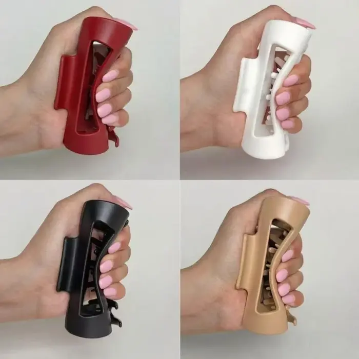 Pince à cheveux en Silicone pour dames