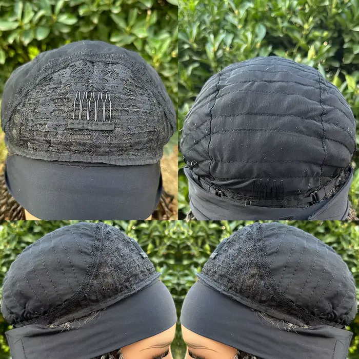 Perruque Bob Synthétique Tressée Courte pour Femme Noire, Boîte, Sauna