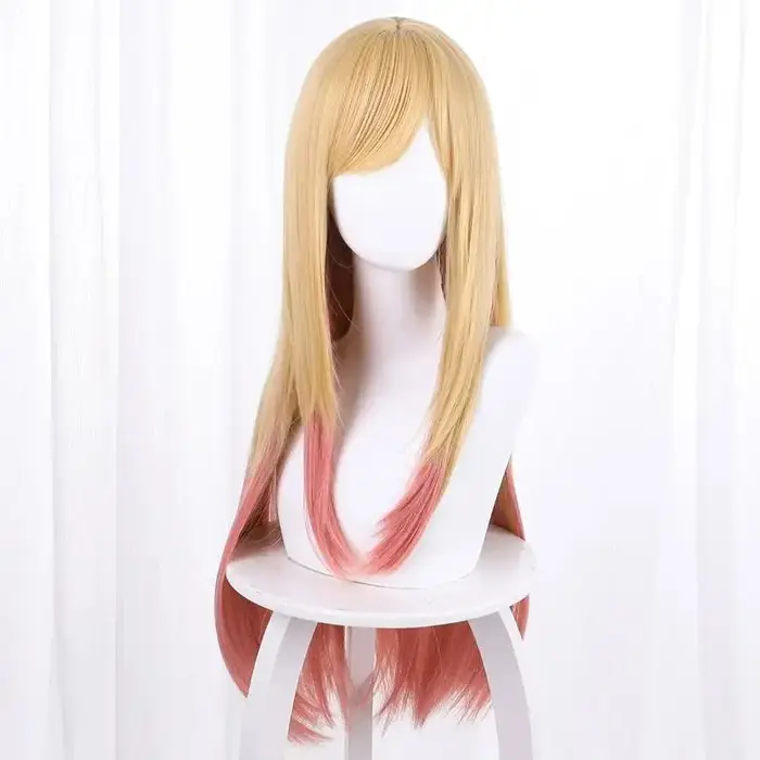 Perruque de cosplay synthétique Kuroe Shizuku Rizu Kyun Devil Shinju Gojo Wakana
