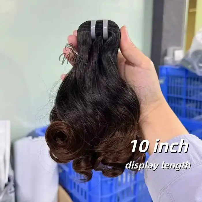 Extensions de cheveux humains vierges indiens de 8 à 18 pouces pour tissage