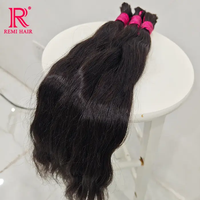 Cheveux naturels non traités 100% véritables en vrac