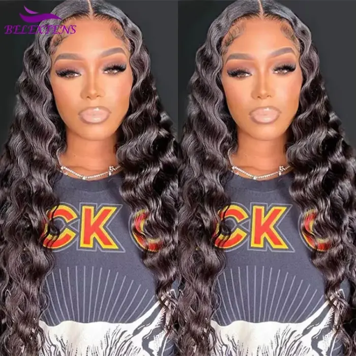 Tissage Humain Hair Deep Wave 20 22 pouces Tissage de Cheveux Brésiliens 100 % Humains Bundles Human