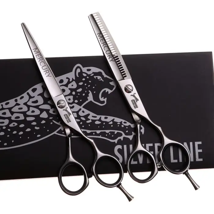 Ciseaux à cheveux professionnels 5 "/5.5"/6 "/6.5"/7 ", ensemble de ciseaux de coiffure, coupe + cis