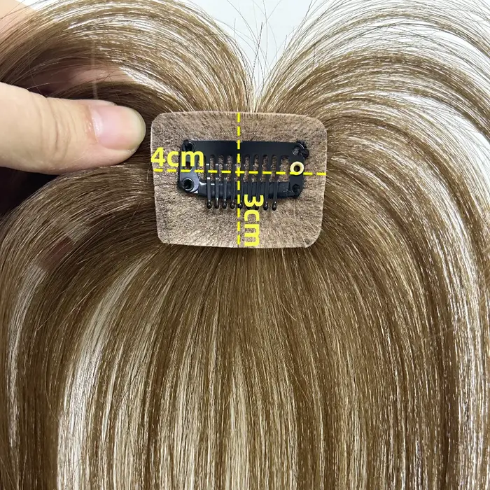 360 ° Frange à clipser 100% cheveux humains naturels