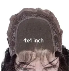 Perruque teinte dégradée marron naturel, frange de cheveux humains, couleur claire, adaptée aux chev