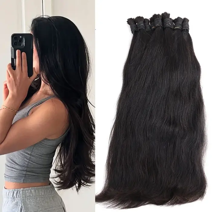 Cheveux humains pour tresses BHF