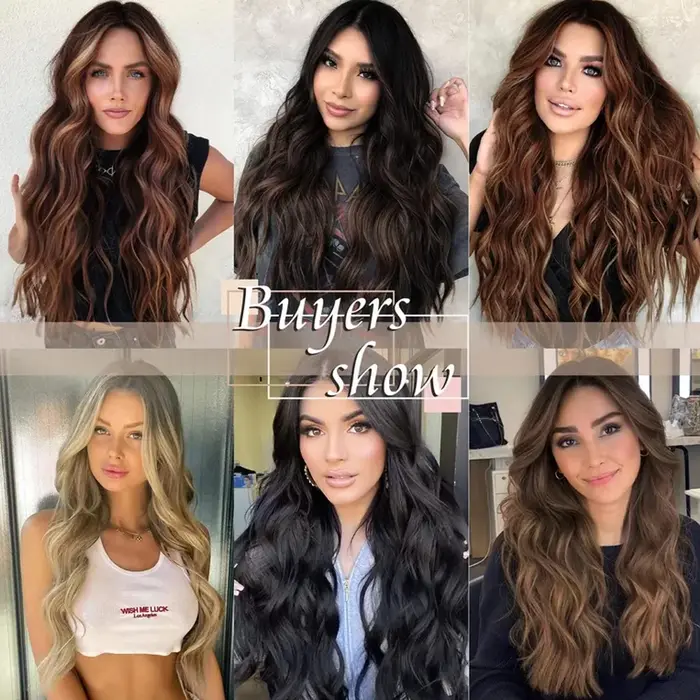 Extensions de cheveux naturels à clipser