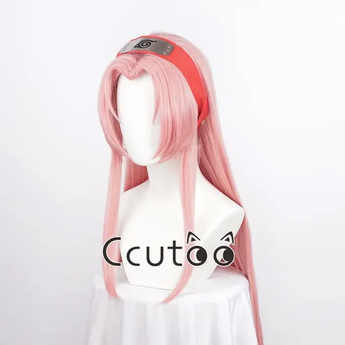 Perruque de Cosplay Haruno Sakura