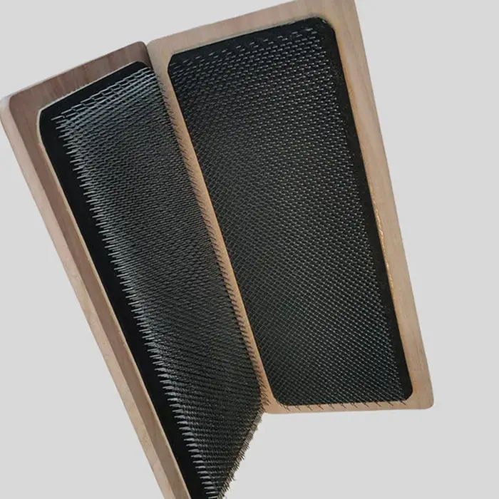 Outil professionnel d'extension de cheveux tressés, attelle de perruque en bois adaptée à l'extension de cheveux, carte de dessin 28x12cm