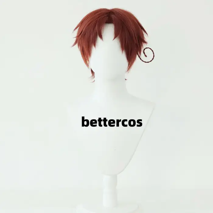 Axis Powers Hetalia perruques sud-aitalie perruque Feliciano Vargas rouge marron Cosplay