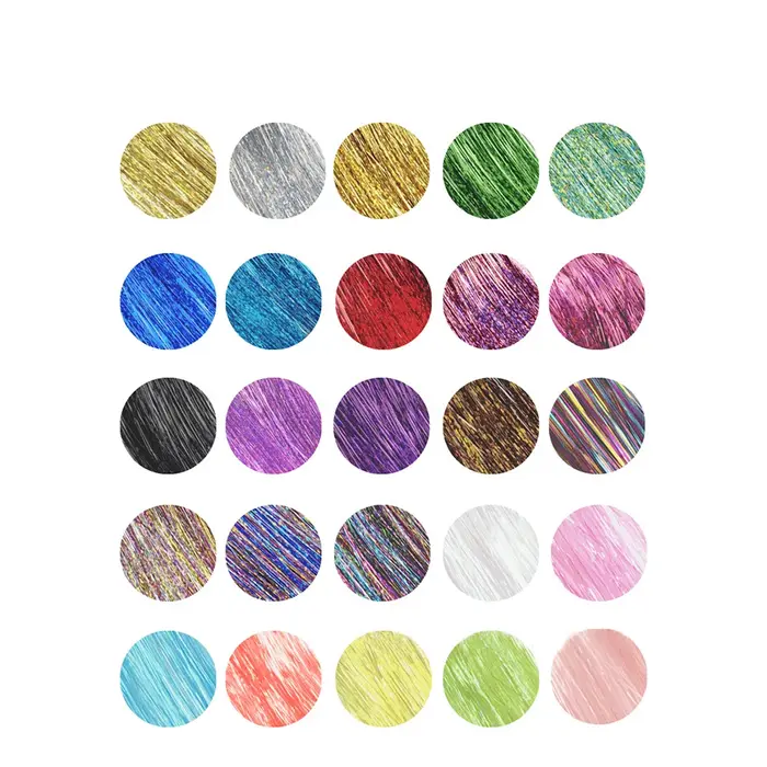 Tinsel-Extension de Cheveux Synthétiques au Crochet de 36 Pouces
