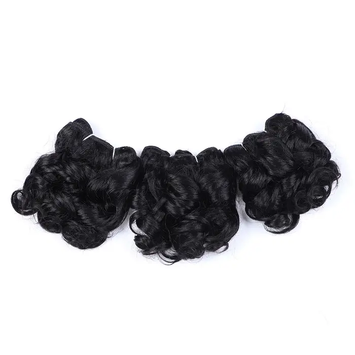 Tissage en lot brésilien Remy naturel bouclé, élégant, à reflets, P4/27/30, Extension de cheveux
