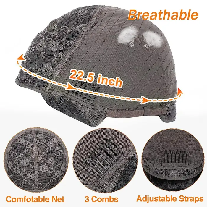 Perruque de cheveux humains courts Afro crépus bouclés pour femmes cheveux moelleux court Pixie bouc