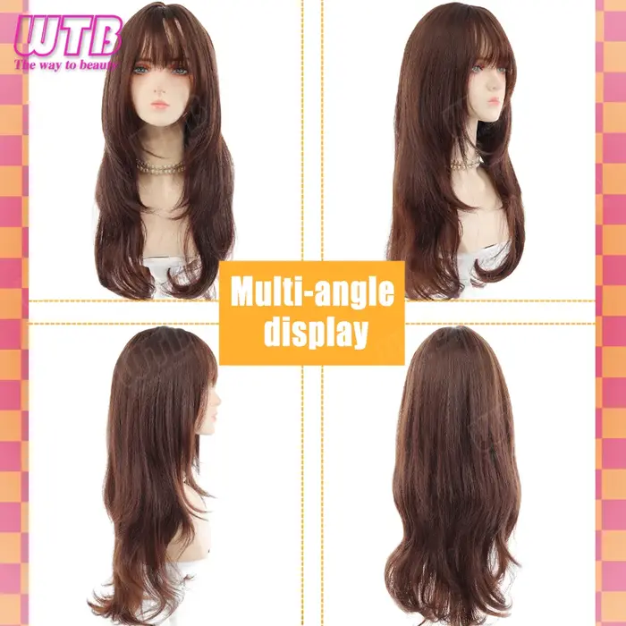 Perruque synthétique Lolita WTB de 65 cm