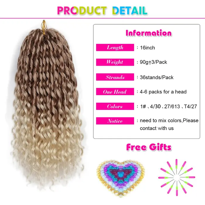 Afro Curls Synthetic Twist Braids Hair