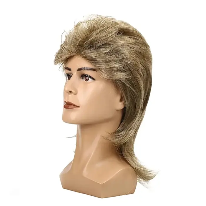 Perruque de Cosplay des années 70 et 80