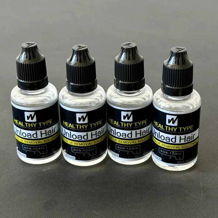 Lot de 5/3/1 pièces – Dissolvant de colle pour extensions capillaires 30 ml – Solution non toxique à action rapide pour perruques à bandes et à lacets