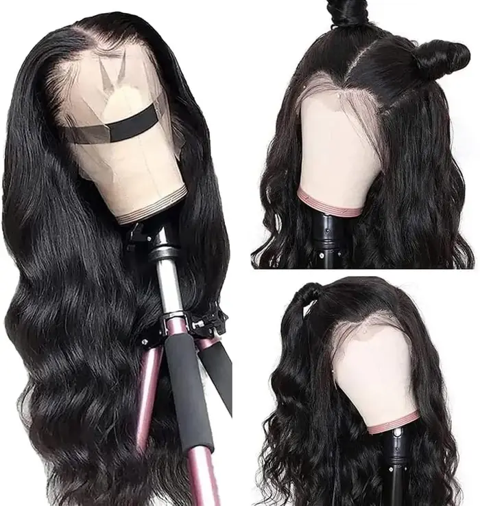 Bling Hair Human Hair Body Wave Wig Brazilian HD Transparent Lace 30 32 Inch 13x4 13x6 360 Front Wig
