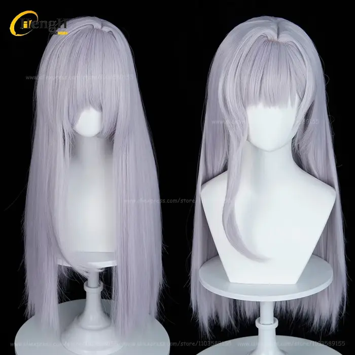 Perruque de cosplay anime NTGOV Marian Long 70cm