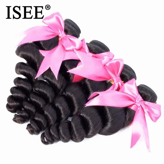 Tissage en lot brésilien naturel Remy-ISEE HAIR