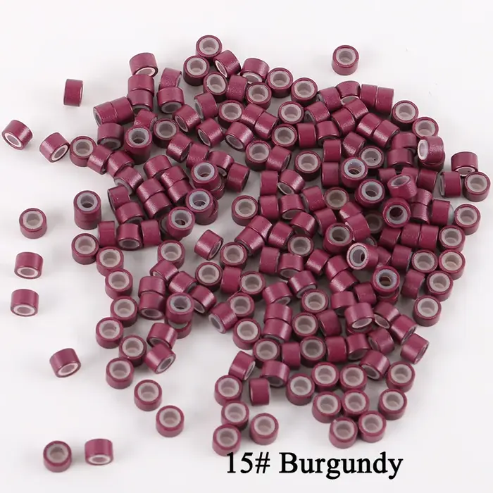 10 000 pièces/sac, micro-anneaux pour extensions de cheveux
