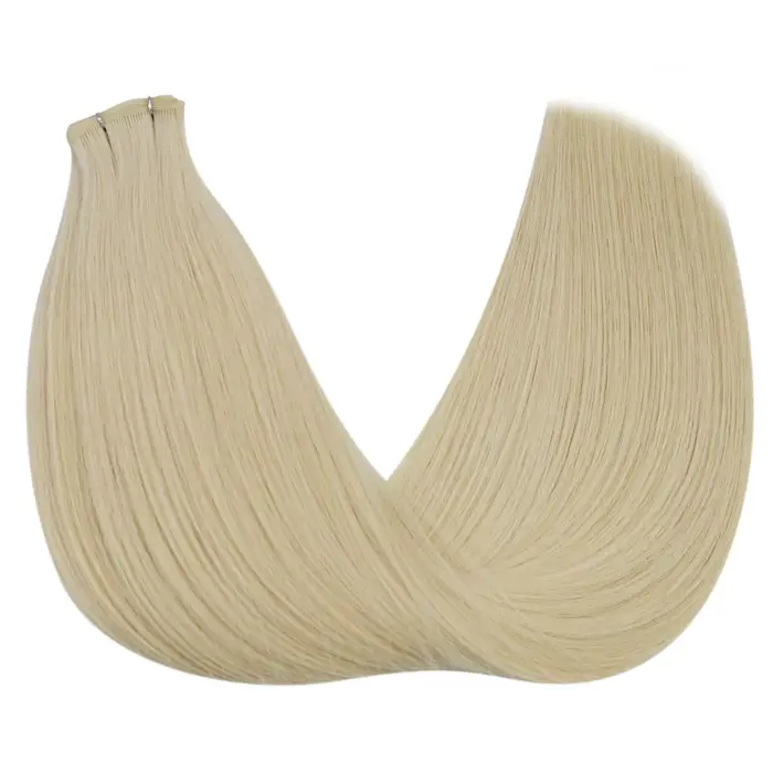 Ugeat – Extensions de cheveux humains, qualité Salon, 12 mois