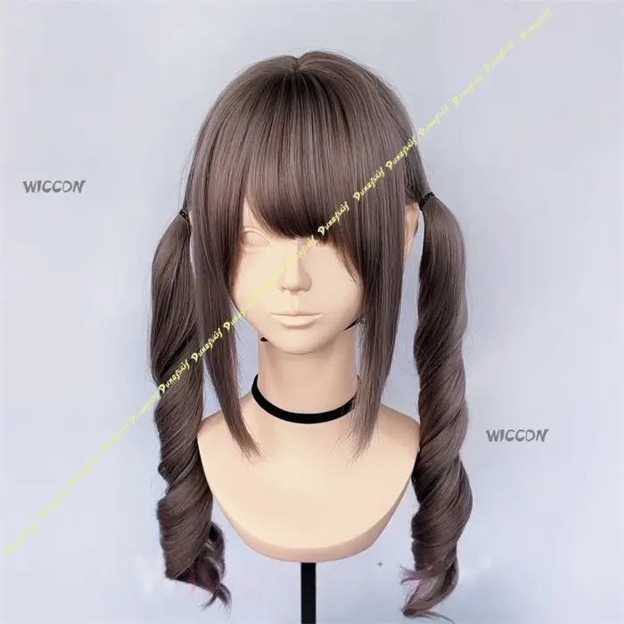 Perruque japonaise Lolita Jirai Kei à boucles romaines