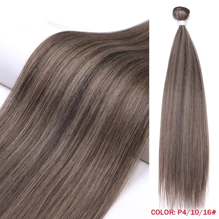 Mèches synthétiques Yaki lisses pour Salon de coiffure