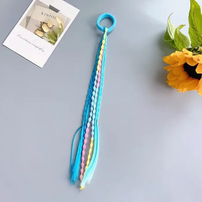 Extensions de cheveux colorées