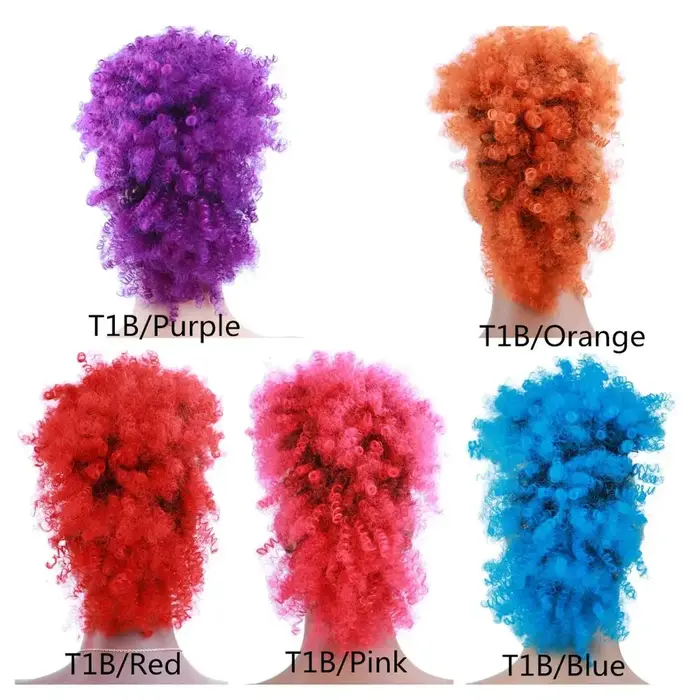 Blice – Extensions de cheveux Mohawk courts et crépus bouclés