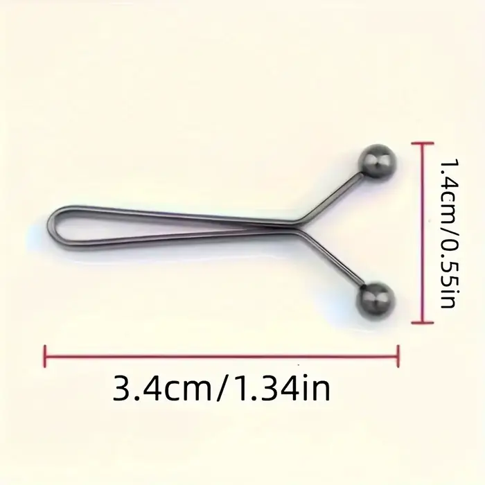 Lot de 8 clips fixes – Clip pour foulard antidérapant réglable