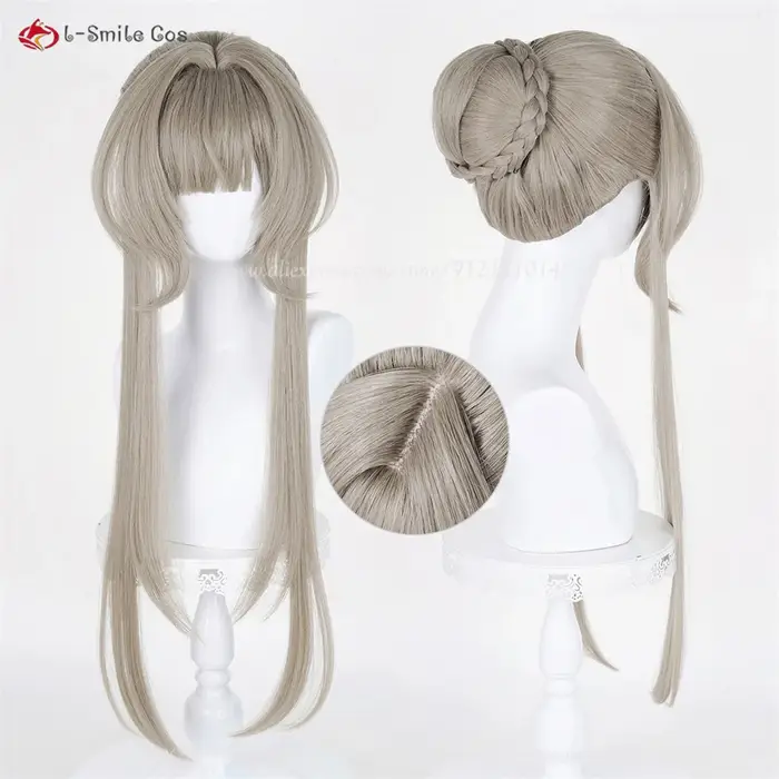 Perruque de Cosplay Marionette Sandrone