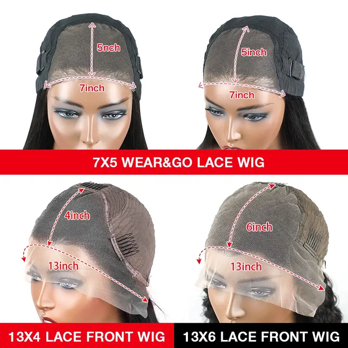 180% P4/27 Ombre brun mettre en évidence droite perruque de cheveux humains 100% cheveux humains 13x