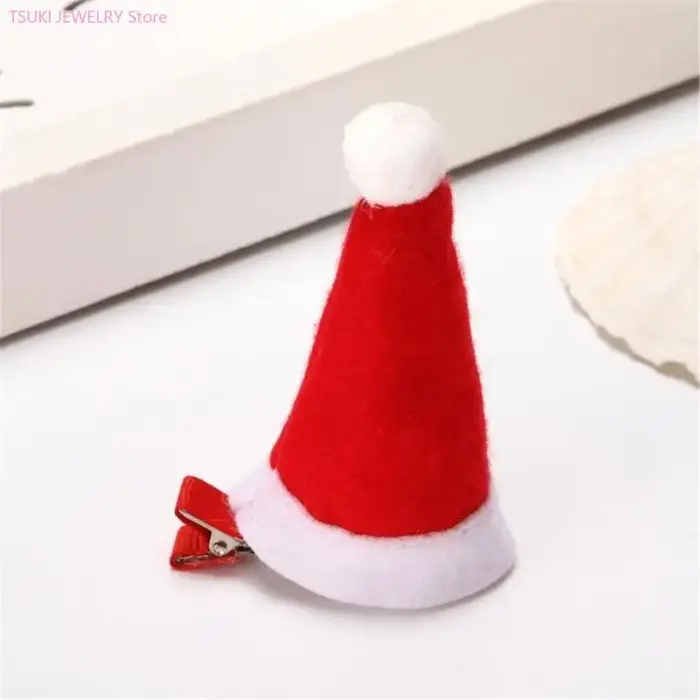 62KE – pince à cheveux pour chapeau noël
