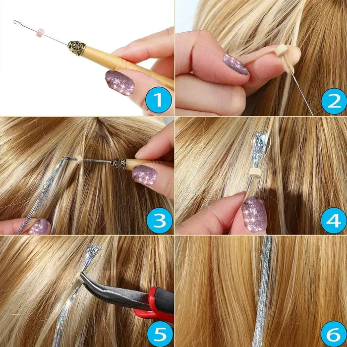 Kit de guirlandes de cheveux