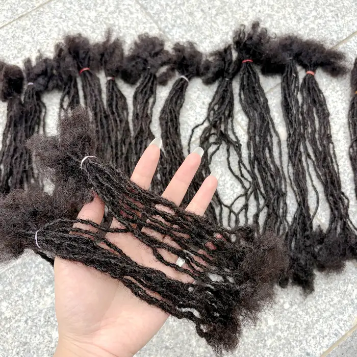 Extensions de micro-loc extensions Sisterlocks Inter Loc faites à la main de 0,2 cm, 100 % cheveux h